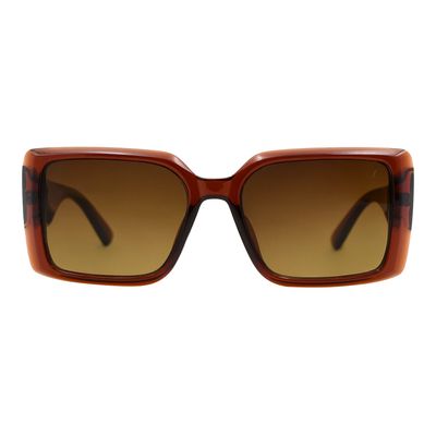 Óculos de Sol Feminino Chilli Beans Quadrado Degradê Marrom